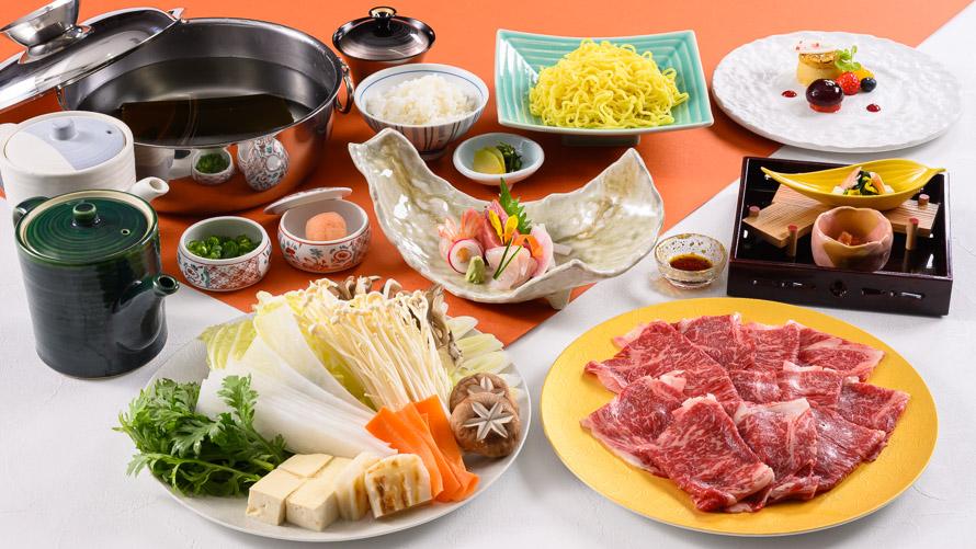 北海道産和牛しゃぶしゃぶ定食