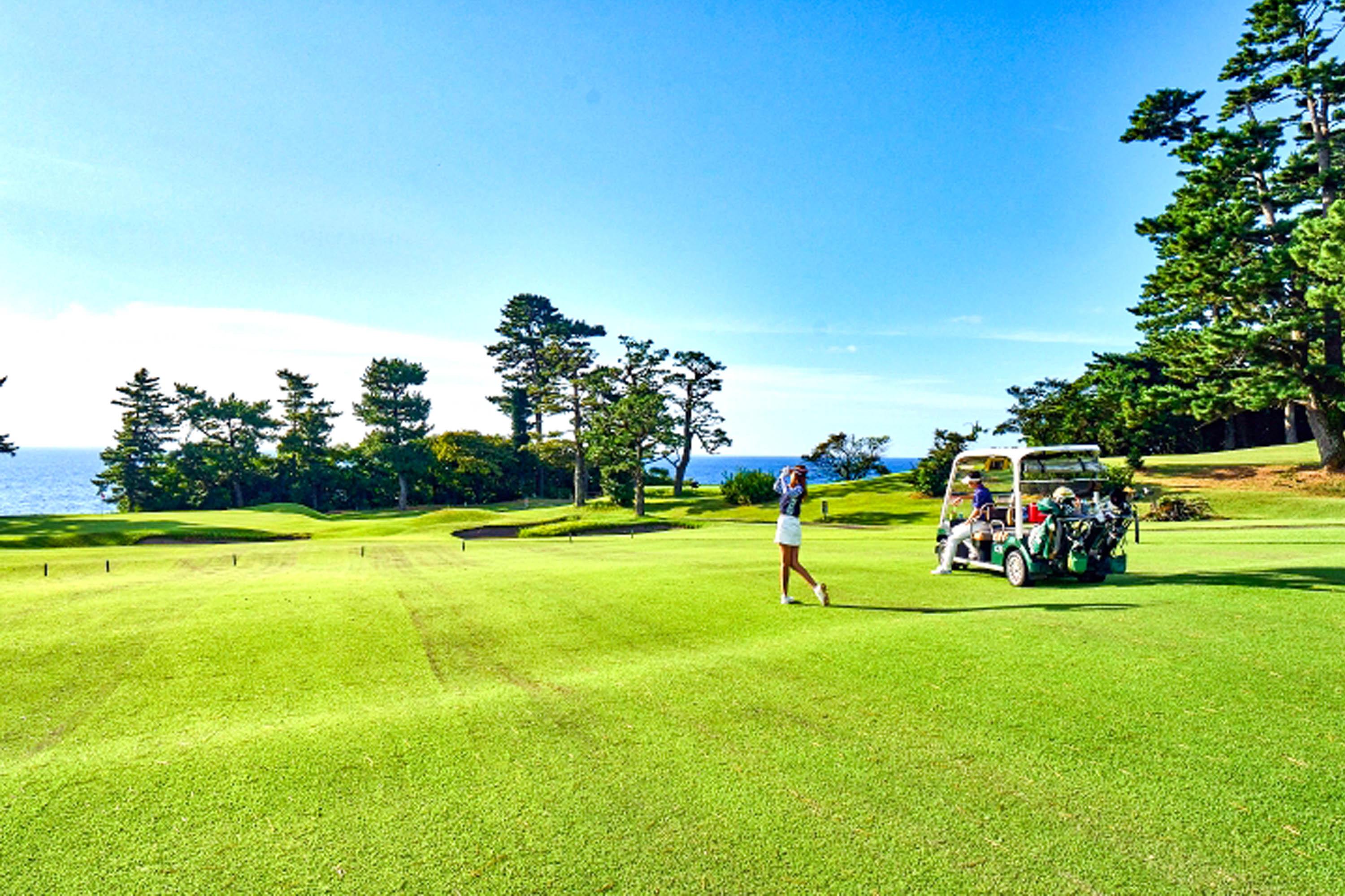 【夏季・宿泊者限定】大島コース早朝ハーフプレー