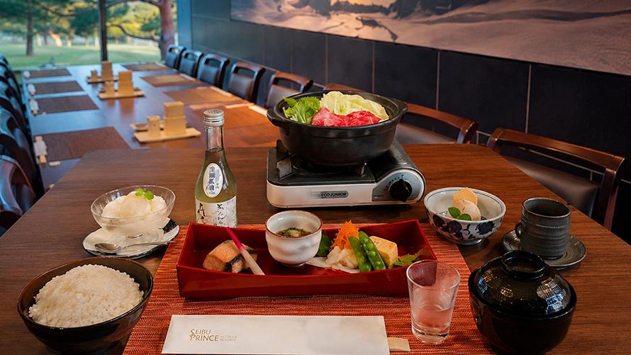 冬の１ラウンドスルー＆近江牛の贅沢鍋プラン