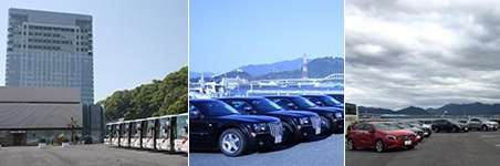大型平面駐車場