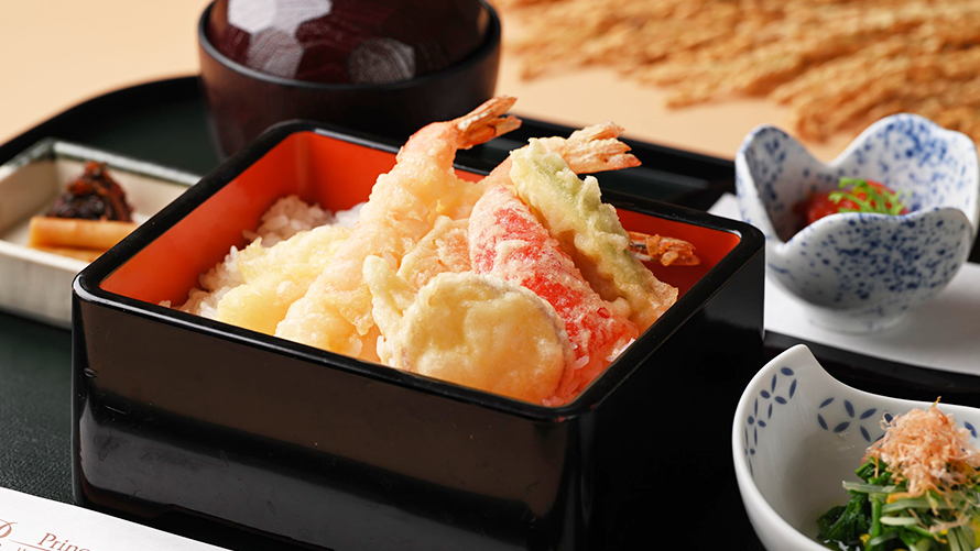 和食 清水にて「1日10食限定の季楽里 天丼ランチ」を提供いたしました。