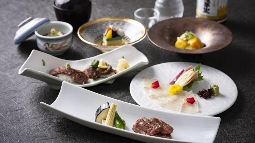 高層階レストランからの日本料理「絶景会席」＆絶景花火