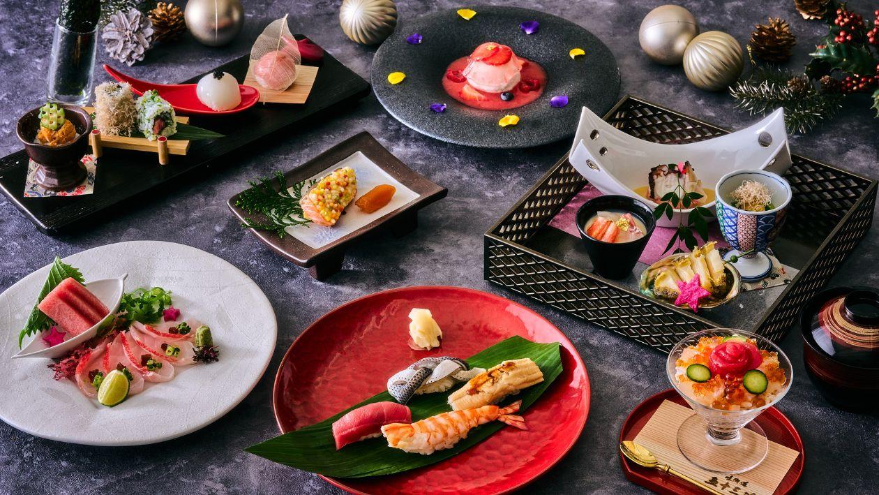 料理長のこだわりがつまった華やかなクリスマス限定ディナー