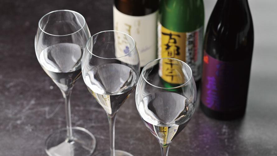京の地酒「利き酒セット」 ｜バー　アスコット
