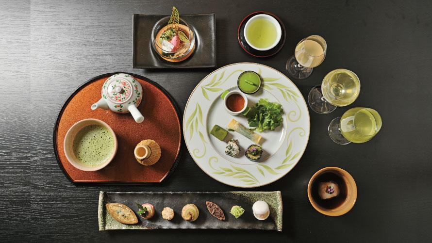 福寿園の日本茶と楽しむ和のアフタヌーンティー