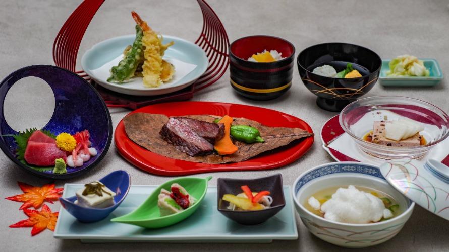 冬の訪れを彩る、和食コース