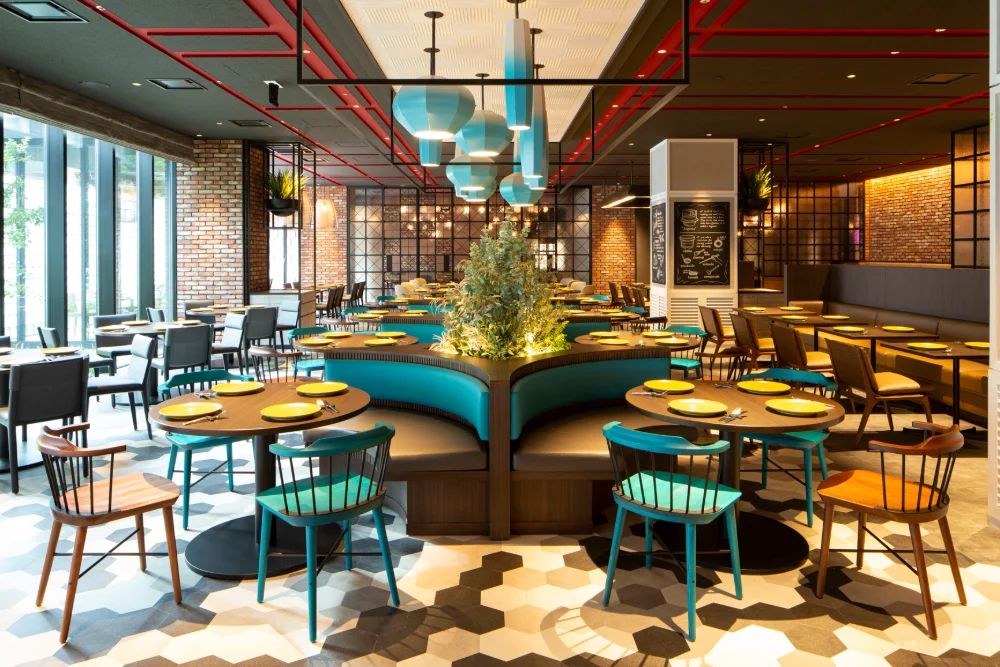 彩り豊かなオールデイダイニング