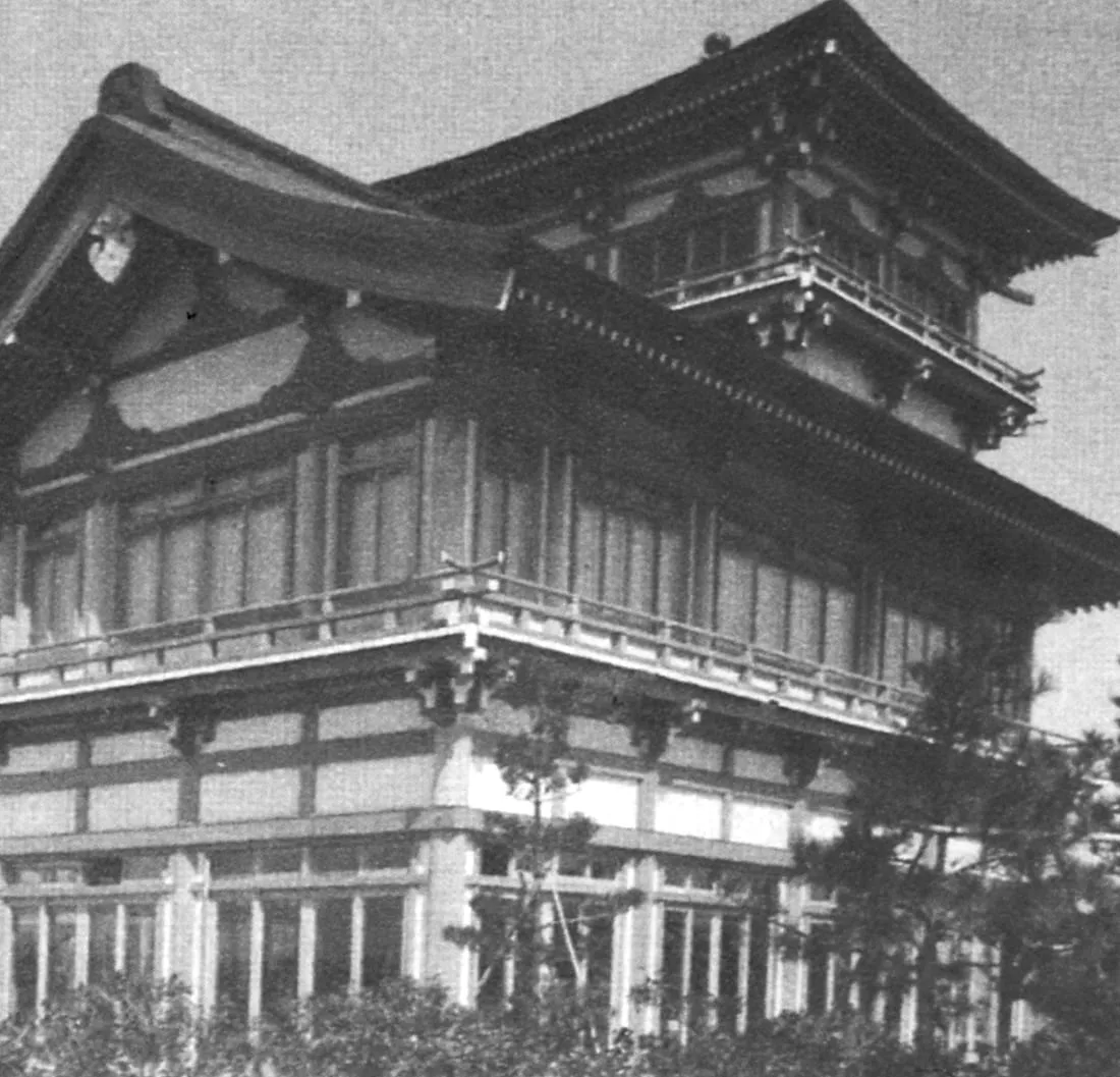 龍宮殿の建築 細部