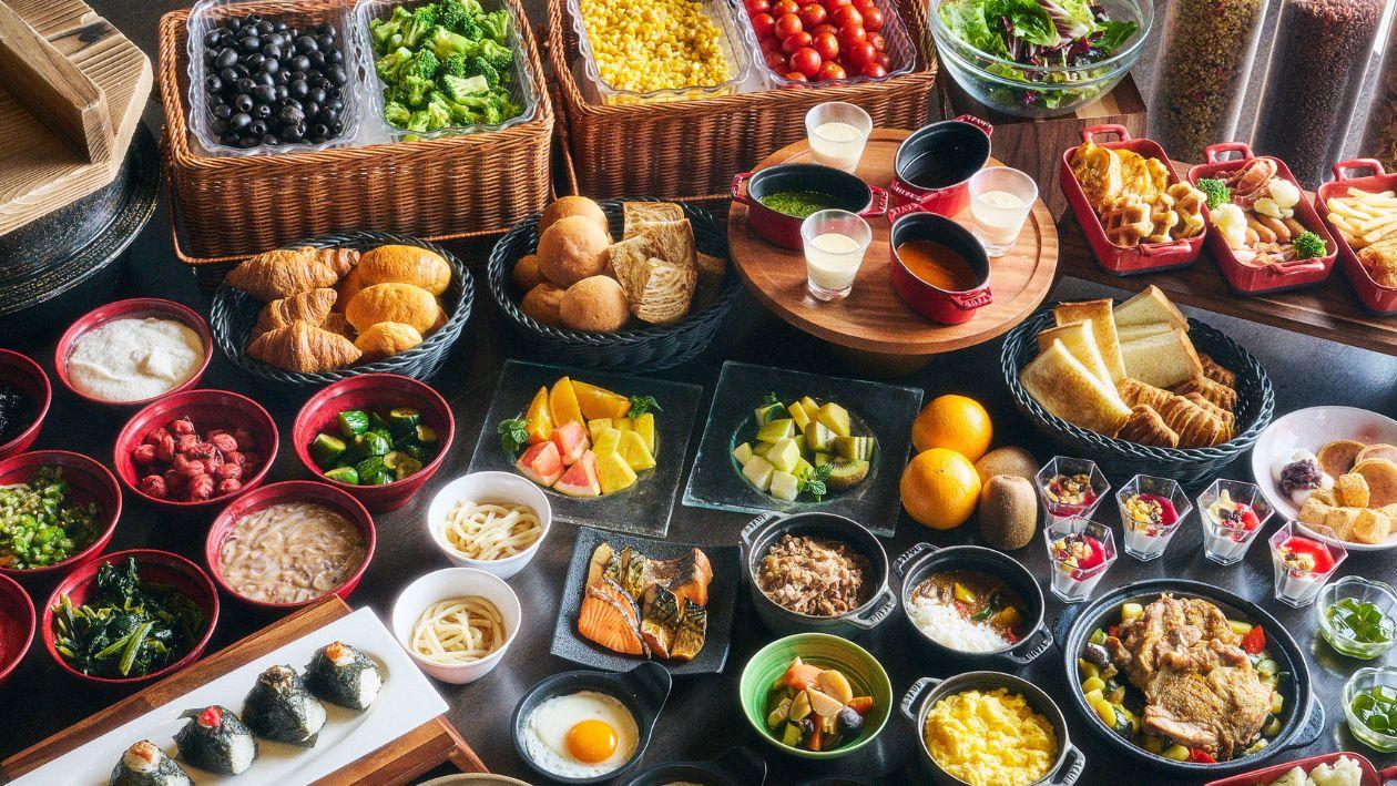 LUXE DINING HAPUNAご朝食メニュー一例